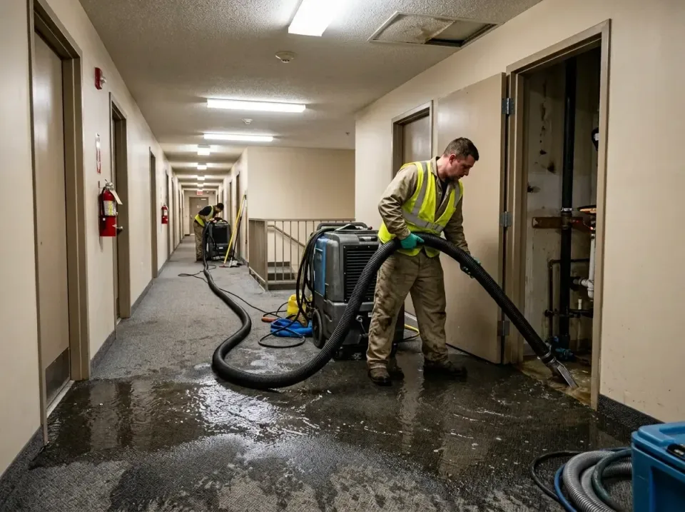 multi-unit-apartment-hallway-f-005 — frequently asked questions, Emergency Burst Pipe Water Extraction & Removal in Beacon S…